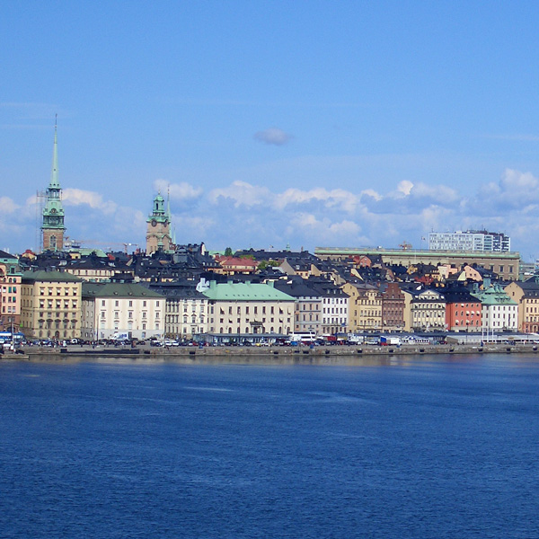 Aussicht auf Stockholm